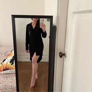 Forever21 France Paris high-low shirt dress